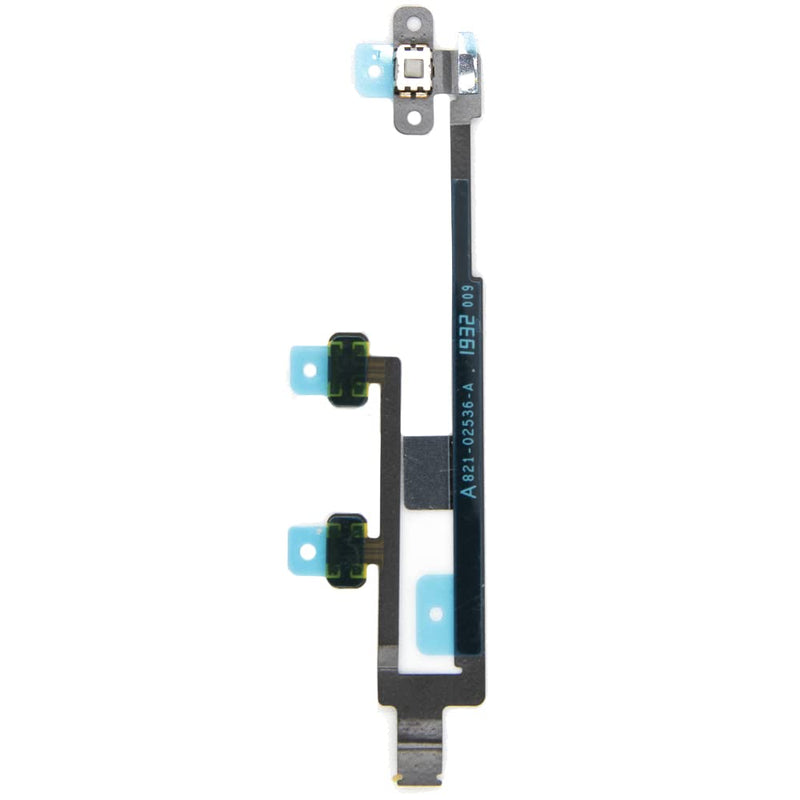 MMOBIEL Power Button Volume Flex Cable Compatible with iPad 7 2019 / iPad 8 2020 - Power On/Off Button Replacement - Incl. Mute Switch, Microphone and Screwdrivers