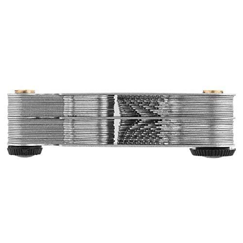 【The Best Deal】OriGlam Screw Thread Pitch Cutting Gauge Tool, Stainless Steel Metric Screw Pitc
