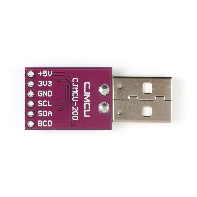 JESSINIE FT200XD USB to Serial Adapter USB to I2C Serial Module IIC Port TTL Level Input CMOS Output Transfer Convertor Serial Adapter CJMCU-200