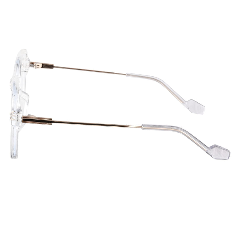 Blue Light Blocking Glasses with Multicolor Chic TR90 Frame Metal Temple for Women Men Remy Clear