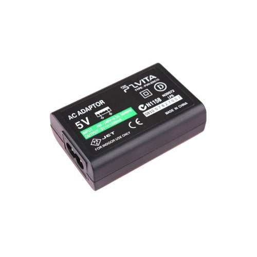 OSTENT US Plug AC Wall Charger Adapter & USB Charging Cable Cord Compatible for Sony PS Vita PSV