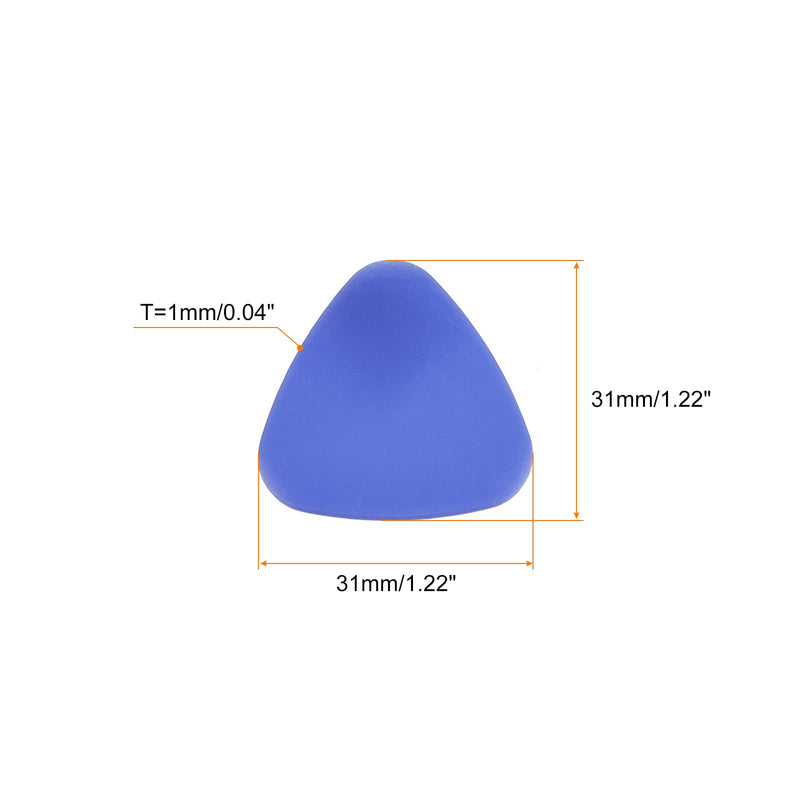 MECCANIXITY Phone Pry Opening Tools Plastic 50pcs Dark Blue 1mm Thick for Mobile Phone PC Tablet Laptop LCD Screen Repair, Guitar Picks