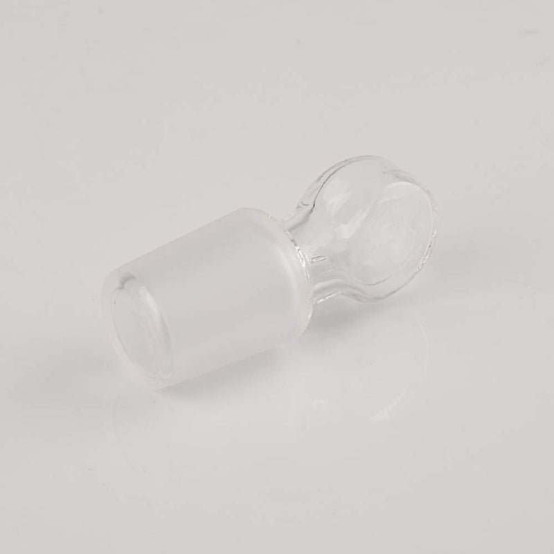 StonyLab Glass Penny Head Glass Hollow Stopper for 19/22 Outer Joint Glass, with Closed Bottom (1 Pack) 19/22 Joint