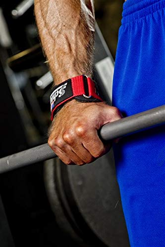 Schiek Sports Model 1900 Ultimate Grip Weight Lifting Straps - Large - Black
