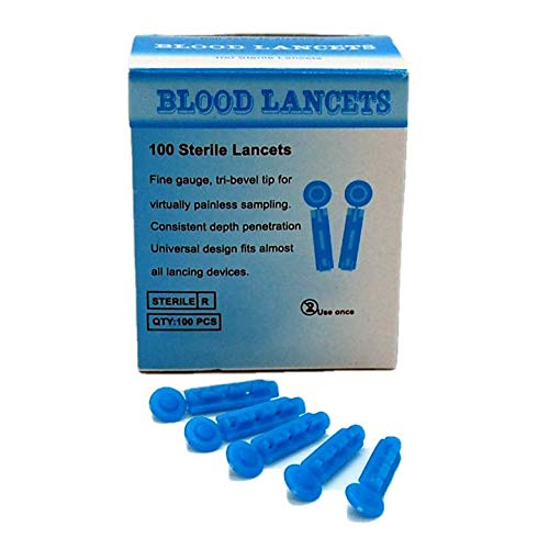 Valuemed blood lancets for PiC Indolor, Microlet, Freestyle, Abbott, On Call and many more, 28 g, 100 pieces