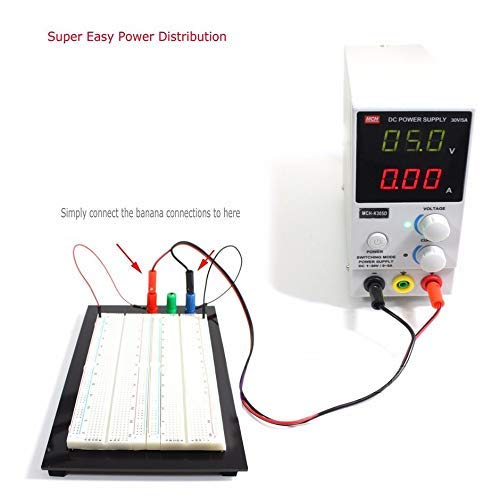 ARCELI 1660 Points ZY-204 Mini Solderless Prototype Breadboard Protoboard PCB Universal Circuit Test Board DIY Tools Breadboard