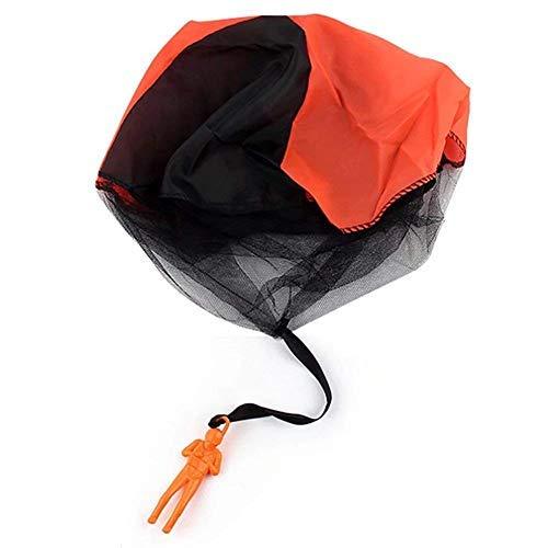 HENGBANG 4PCS Set Tangle Parachute Figures Hand Throw Soliders Square Outdoor Children's Flying Toys | No Strin