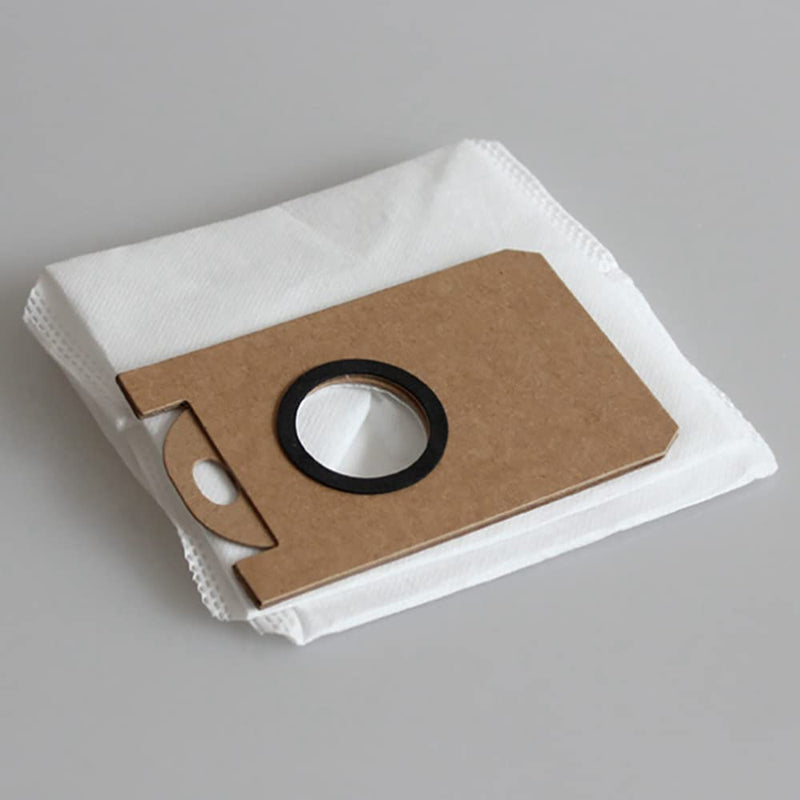 10 Pcs Leakproof Dedicated Large Capacity Dust Bag for Proscenic M7 Pro,Kyvol Cybovac S31, For Uoni V980 Plus Q6, For Neabot N1 N1P Robot Vacuum Cleaner Leakproof Dedicated Dust Bags Replacement Accessories Parts