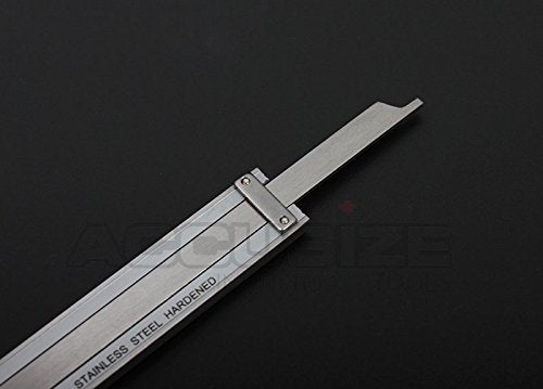 Accusize Industrial Tools 0-6 inch by 0.001 inch Precision Dial Caliper, Stainless Steel, in Fitted Box, P920-S216 0-6"