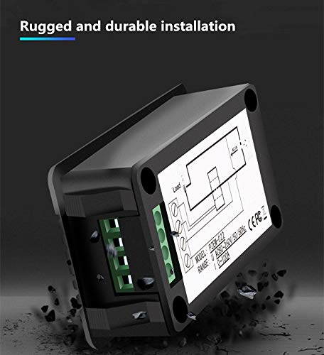 KNACRO AC Current Voltage Amperage Power Energy Panel Meter LCD Digital Display Ammeter Voltmeter Multimeter Current Transformer CT AC 80-260V 100A