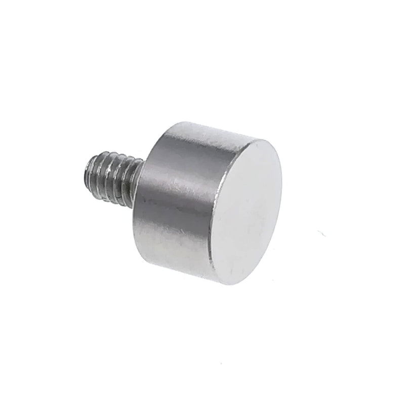SUXING Flat Contact Points 5/16" Diameter 3/16" Long for Dial Digital Indicator Depth Gauge Thickness Gauge 4-48 UNF Thread (4-48UNF 5/16“ Diameter) 4-48UNF 5/16“ Diameter