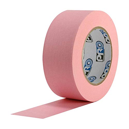 Pro Tapes PRO-46 Colored Masking Tape: 1 in x 60 yds. (Pink)