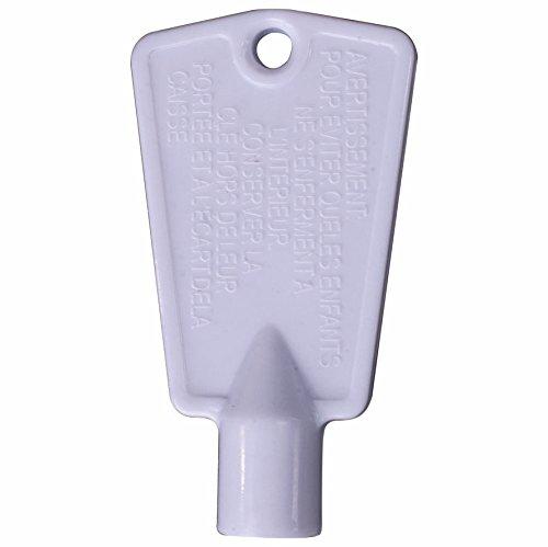 297147700 (4-Pack) Freezer Door Keys Compatible With Kenmore Electrolux Freezers - Replaces Replaces AP4301346, 216702900