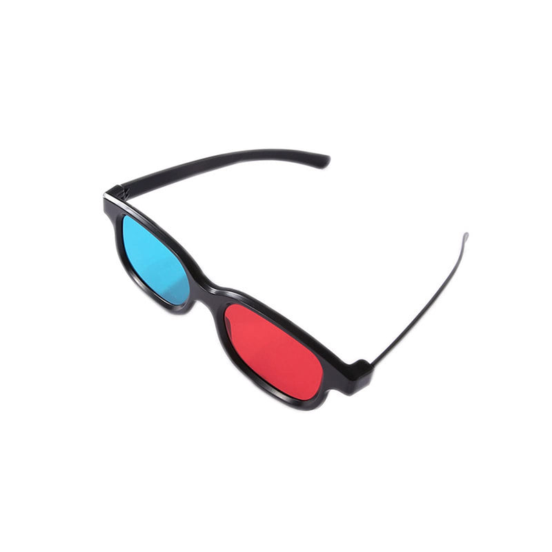 Red-Blue 3D Glasses, 3D Viewing Glasses for Viewing 3D Movies/Games and Pictures in Red-Blue Formats, Compatible with Ordinary Computer Monitors/TVs/Projectors Etc - Home Theater Glasses 4pcs Red-Blue 3D Glasses