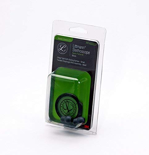 3M Littmann stethoscope spare parts set, Master Classic, 40022, black