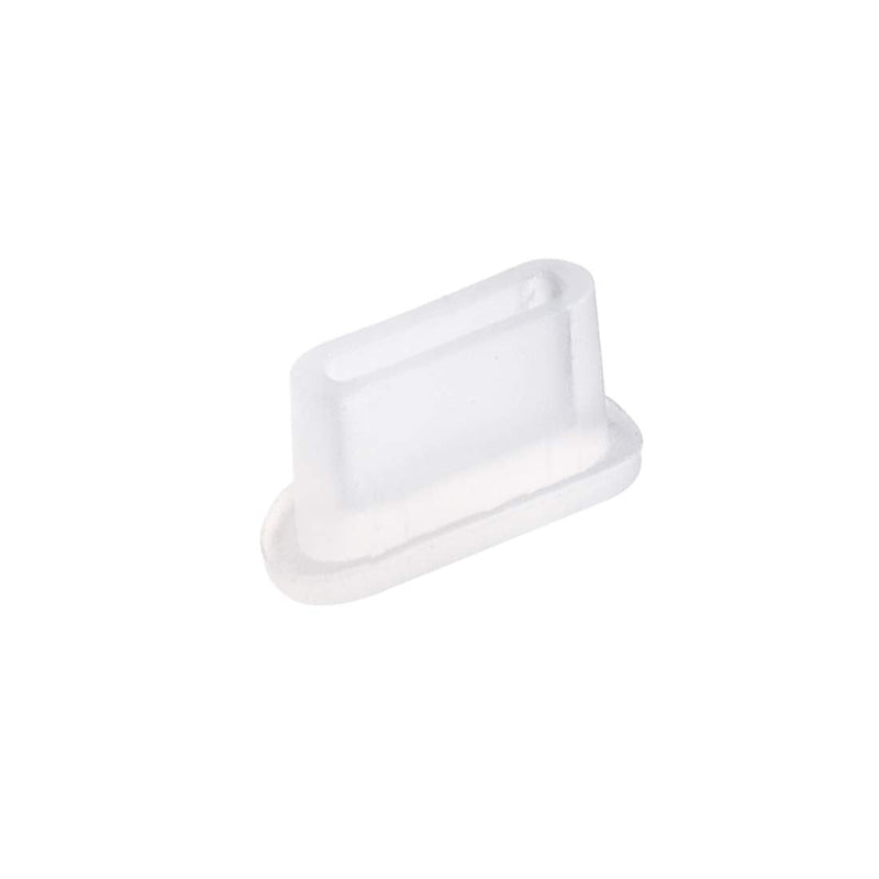uxcell 10pcs USB Type C Silicone Protectors Cap Port Cover Anti Dust White