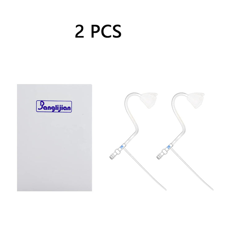 Banglijian BTE Hearing Amplifier Accessories, 2 Pieces Sound Tubes 2B Size for Ziv-201A and Ziv-201, Ziv-206, Ziv-201P, BLJ-109 (Left Ear) Left