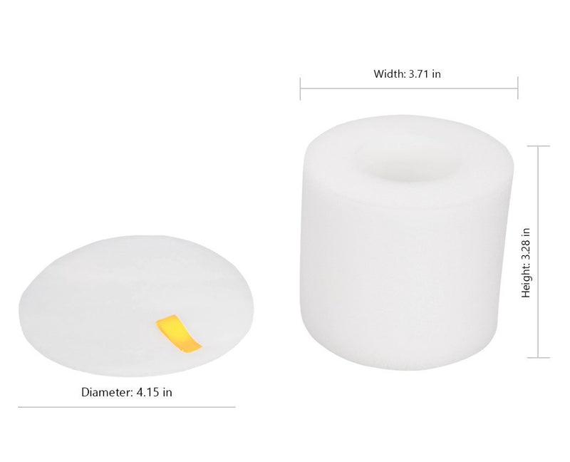 I clean 2 Packs Replace Shark NV752 Filters, Replacement Hepa Filters Compatible with Shark Rotator Powered Lift-Away TruePet (NV752 NV751 NV650 NV651),APEX AX950, AX951, AX952 Part # XFF650 & XHF650 2+2