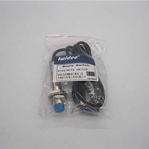 Twidec /M12 Approach Sensor Inductive Proximity Switch PNP NC DC 6-36V, 4mm Detecting Distance LJ12A3-4-Z/AY