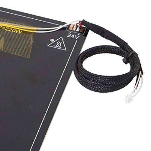 Official Ender 3 V2 Heated Bed 3D Printer Replacement Hot Bed 220W 24V with Cable Compatible for Creality Ender 3, Ender 3 Pro, Ender 3 V2