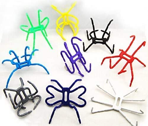 Universal Multi-Function Portable Spider Flexible Grip Holder for iPhone Samsung Google Pixel Holder for Cell Phone Smartphones Tablets in Car Bicycle Desk Plane Random Color (1 PCS) 1 PCS