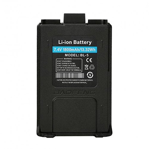 Original BaoFeng UV-5R Two-way Radio Battery Standard Packaging