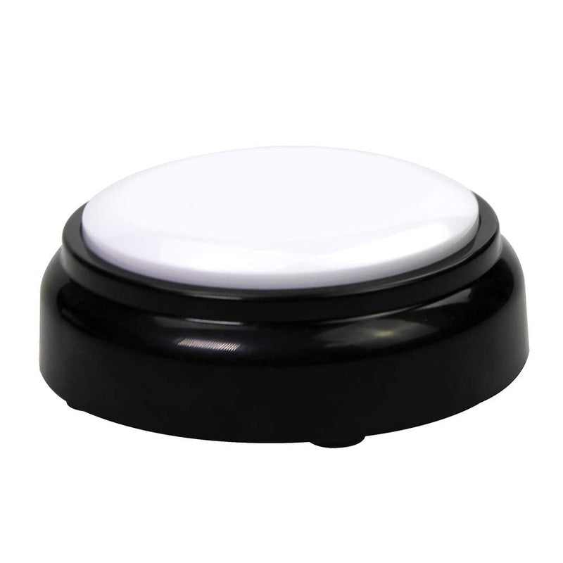 Voice Recording Button, Recordable Button Buzzer Talking Button Record Sound Box 30 Seconds Recording Press Buttons for Dogs, Funny Gift for Study Office Home