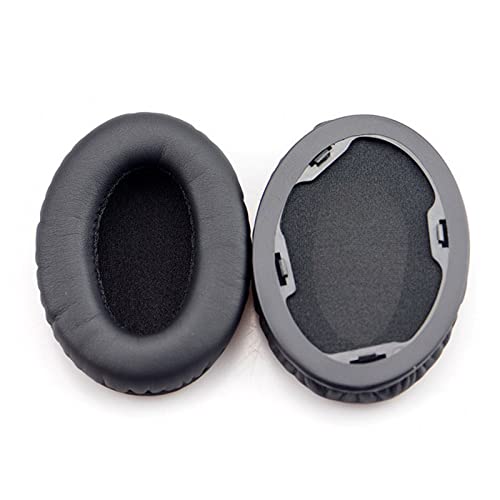 Alitutumao Ear Pad Replacement Earpads Ear Cushion Ear Cover Ear Cup Compatible with Monster Beats by Dr.Dre Studio 1.0 (1st Generation) Wired and Wireless Headphones (Black) Black