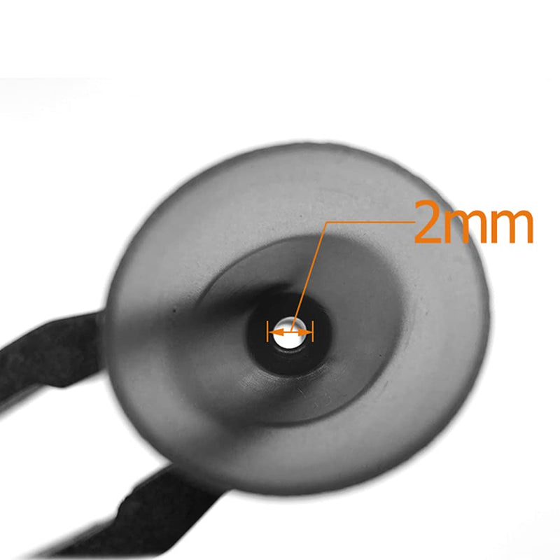Smokey Hearing Aid Power Domes Close Domes Ear Tips for Resound Sure Fit Style RIC RITE and Open Fit BTE Hearing Amplifier with Cleaning Tools Brush Cleaner and Carry Case (Smokey, Medium) Smokey Medium (Pack of 1)