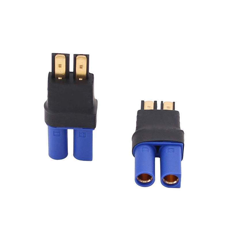 OliRC 2pcs Compatible with TRX Male to EC5 Female Connector Adapter(C113-2)