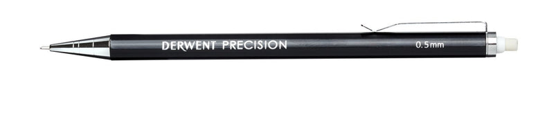 Derwent Mechanical Pencils 0.5, Metal Barrel, Precision, HB (2302428) Pencil