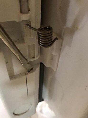2 Pcs Refrigerator Door Spring Replacement For Kenmore Elite Heavy Duty Steel Compatible With 795.71054.010, 795.71099.111, 795.71056.011