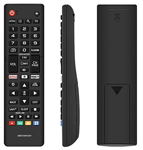 New AKB75095307 Remote Control Compatible with LG TV 32LJ550B 43UJ6200 43UJ6500 43UJ6560 49UJ6500 49UJ6560 55UJ6520 55UJ6540 55UJ6580 60UJ6540 55LJ5500 55UJ6050