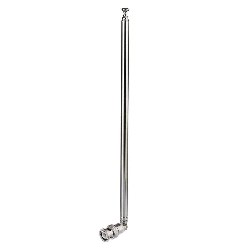 Bingfu Police Radio Scanner Antenna 20-1300MHz 7 Section Telescopic BNC Male Antenna 2-Pack Ham Radio Handheld CB Radio Antenna for Uniden Whistler Police Radio Scanner Two Way Radio Frequency Counter 2-Pack 7 Sections Antenna