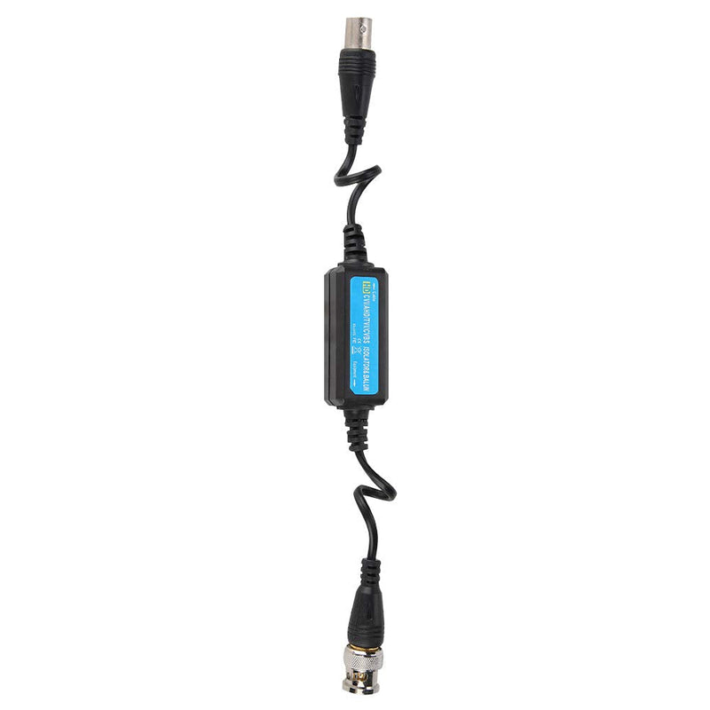HD-TVI/CVI/AHD/CVBS Ground Loop Isolator Video Balun Coaxial BNC Male to Female for Camera