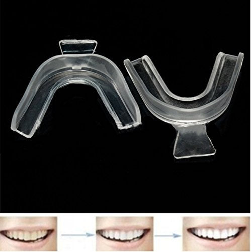 Eshylala 5 Pieces Teeth Whitening Trays Whitening Teeth Trays Whitener Mouth Guard Care Oral Hygiene Bleaching Tooth Tool