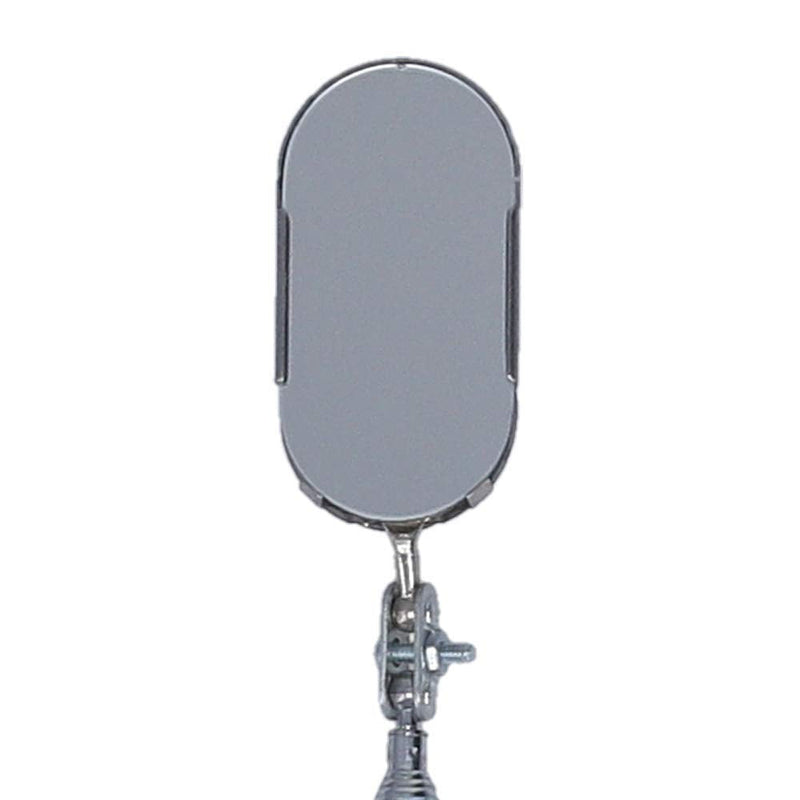 Ullman B-2T Oval Telescoping Pocket Inspection Mirror, 2" Length x 1" Width Mirror, 4-1/2" to 19" Extended Handle Length