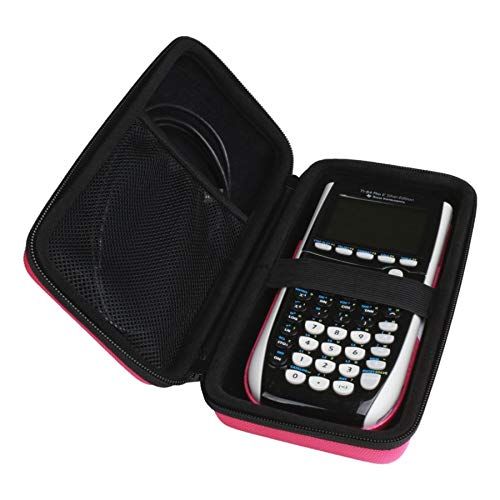 Guerrilla Calculator Zipper Case for Graphing Calculators, Pink, G1-CALCCASEPNK