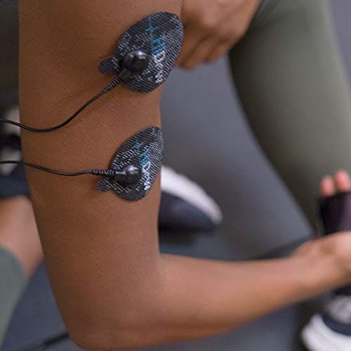 HiDow Tens Unit Replacement Stim Pads Large Round Electrodes | Premium Quality Large Electrode Pads Competable with Hi-Dow | IQ Massager | Healthmateforever TENS Units