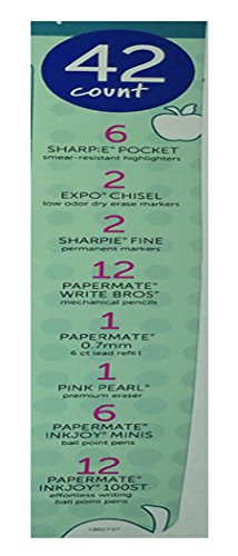 Sharpie, Paper Mate, Expo Writing Essentials 42 Piece Assortment Pack