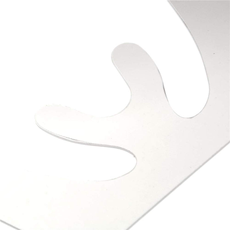 1Set Stainless Steel Dental Fox Plane Plate, Occlusal Maxillary Casting Jaw