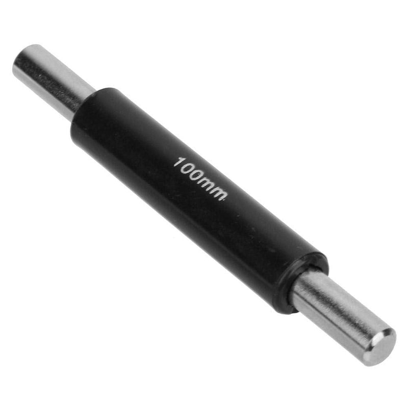 External micrometer standard calibration block, universal stainless steel calibration rod (25/50/75/100mm) for checking detection (100mm)