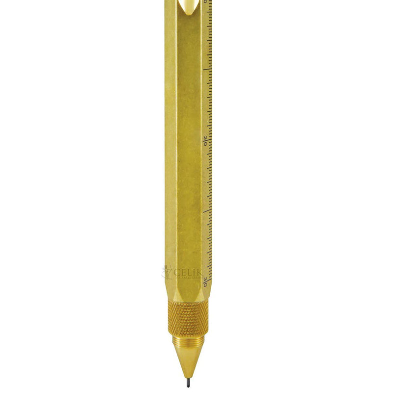 MONTEVERDE USA Tool 0.9mm Pencil - Solid Brass (MV35481)