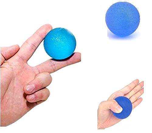 3 Pack Stress Relief Ball for Adult Anxiety and Sensory Toys for Kids Fidget - Gel Squishy Balls for ADHD, Autism - Hand Exercise Balls with 3 Levels Squeeze Resistance for Grip Strength Trainer