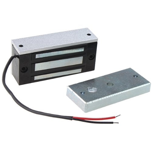 AGPtek 60kg 130LBs Holding Force Electric Magnetic Lock for Door Access Control System Electromagnet Fail-Safe NC Mode