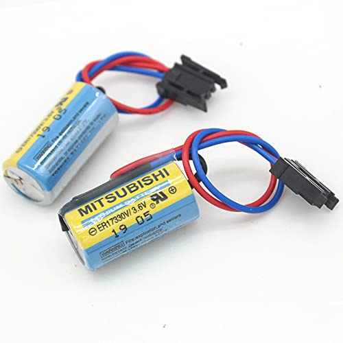 SHENYANG 5 Pack MR-BAT ER17330V3.6V A6BAT PLC Battery for FANUC CNC System Power
