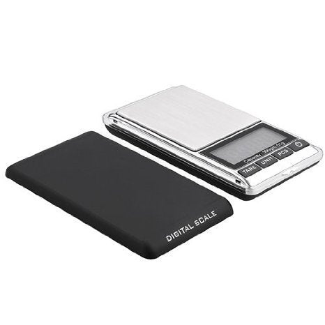 Mini Digital Jewelry Scale,High Precision Pocket Grams Weigh Reloading Scale 300g/0.01g with LCD Blacklight for General Laboratory, Commercial, and Educational use