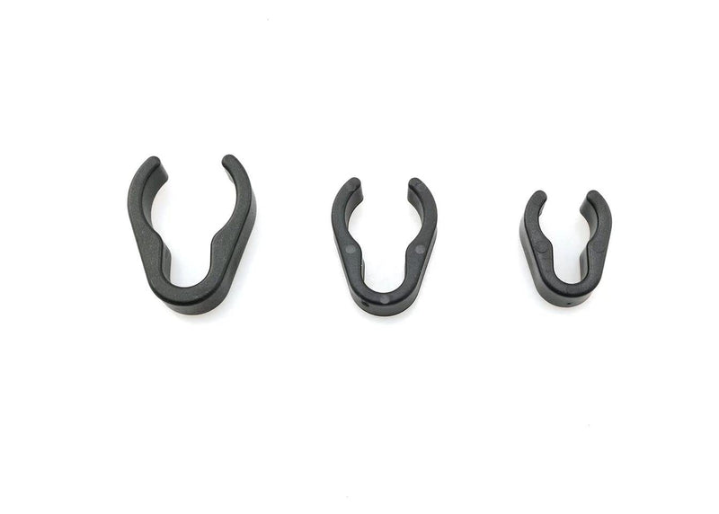 Mateda Mic Cable Clips 30Pcs Microphone Boompole Cable Clip Universal Mic Cable Clips