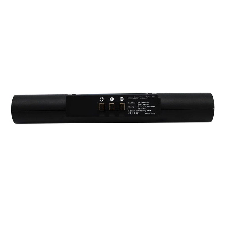 MPF Products 5200mAh High Capacity Extended BTBL4800SL, BATMX6000 Battery Replacement Compatible with URC Universal Remote Control MX-6000 Touch-Screen Remote