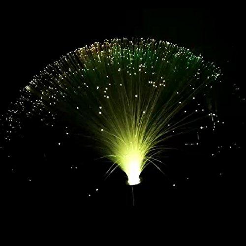 2Pcs LED Colourful Changing Fibre Fiber Optic Fountain Night Light Calming Lamp Christmas